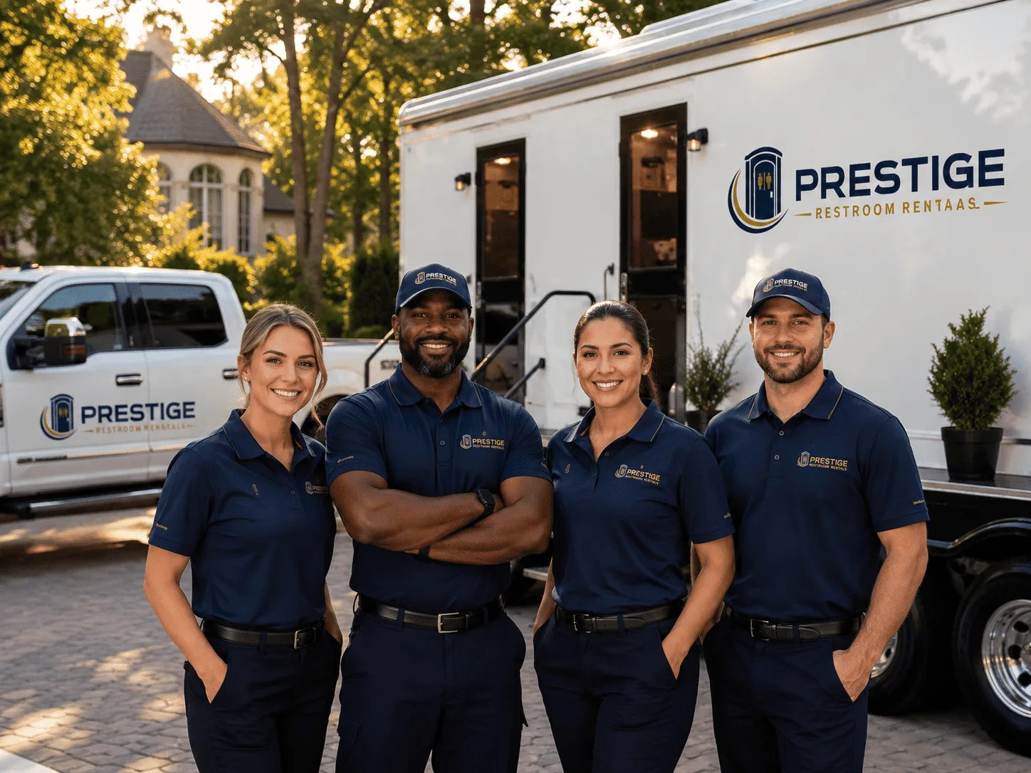 Trusted Luxury Portable Restrooms company in Randlett, OK